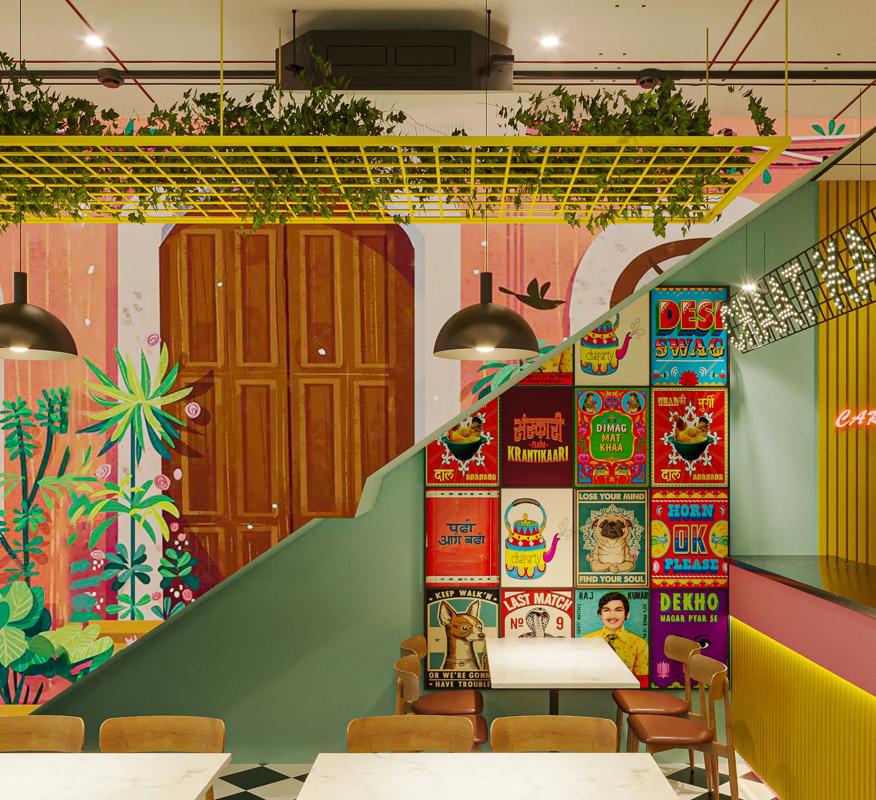 Chaat ka chaska interior