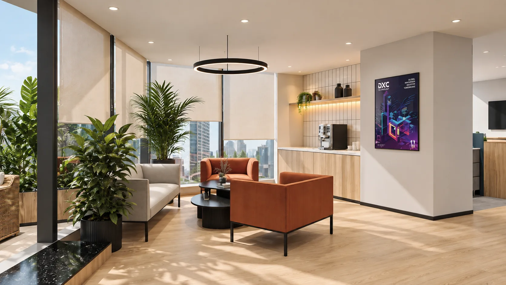 DXC interior