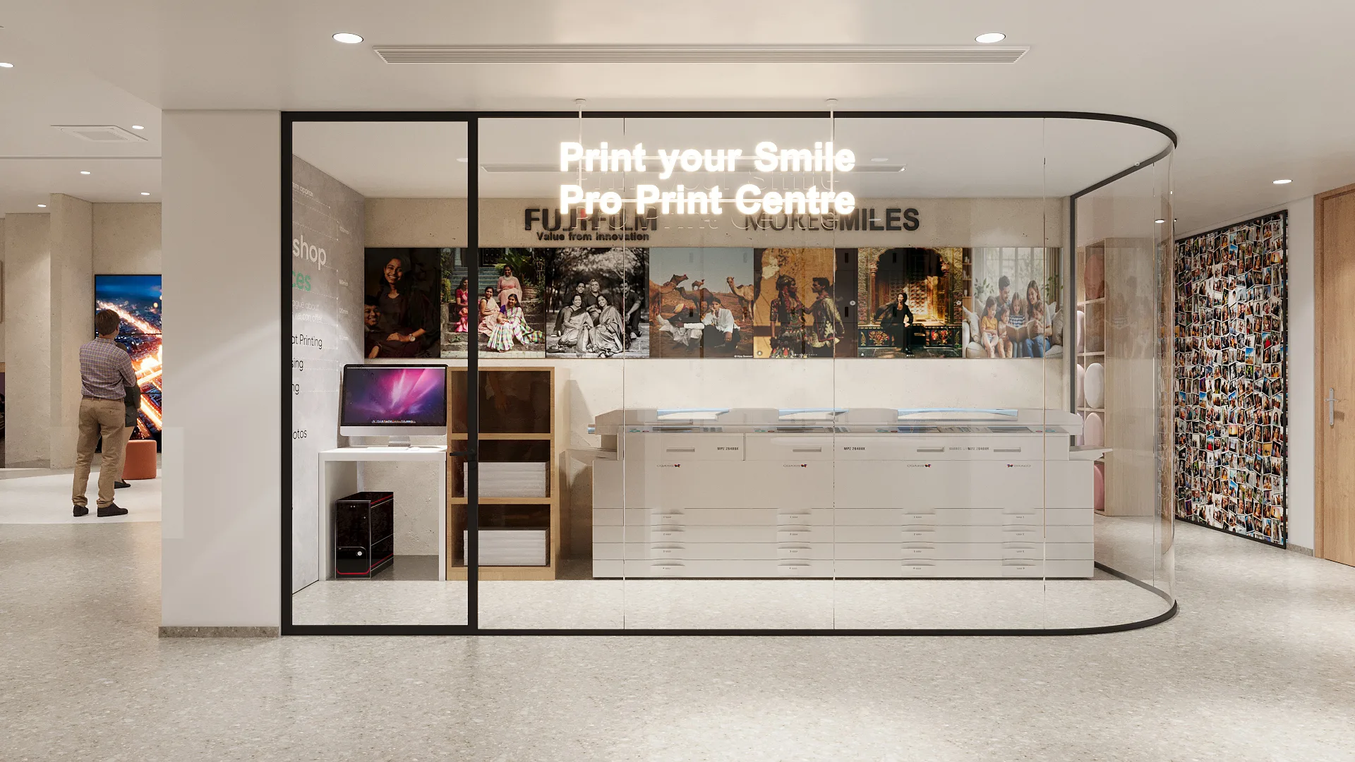 Fujifilm interior
