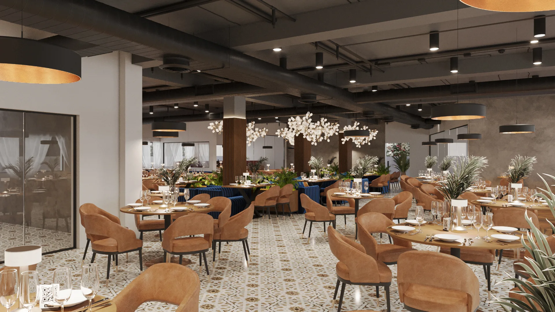 Gymkhana Restaurant interior
