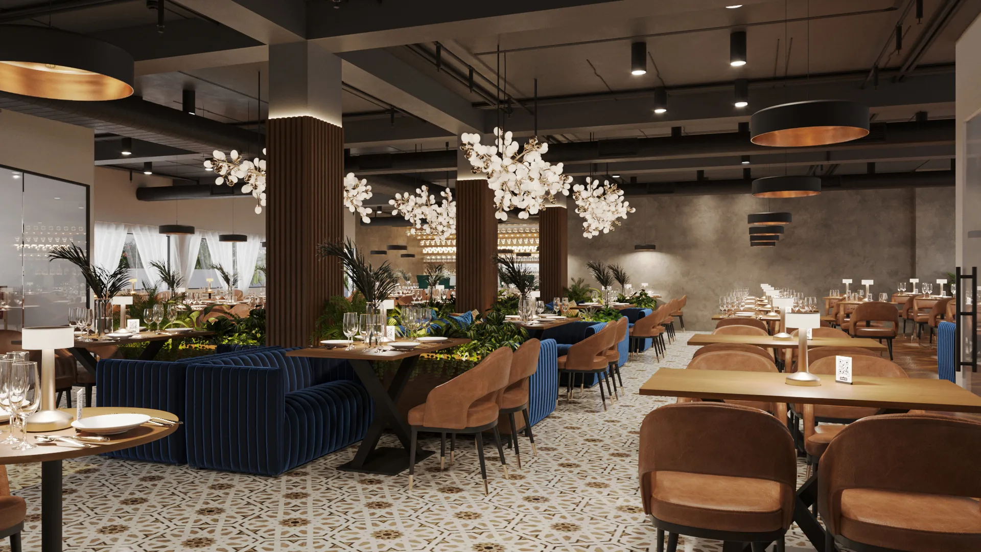 Gymkhana Restaurant interior