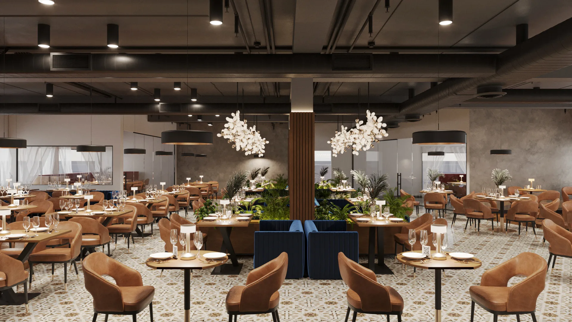 Gymkhana Restaurant interior