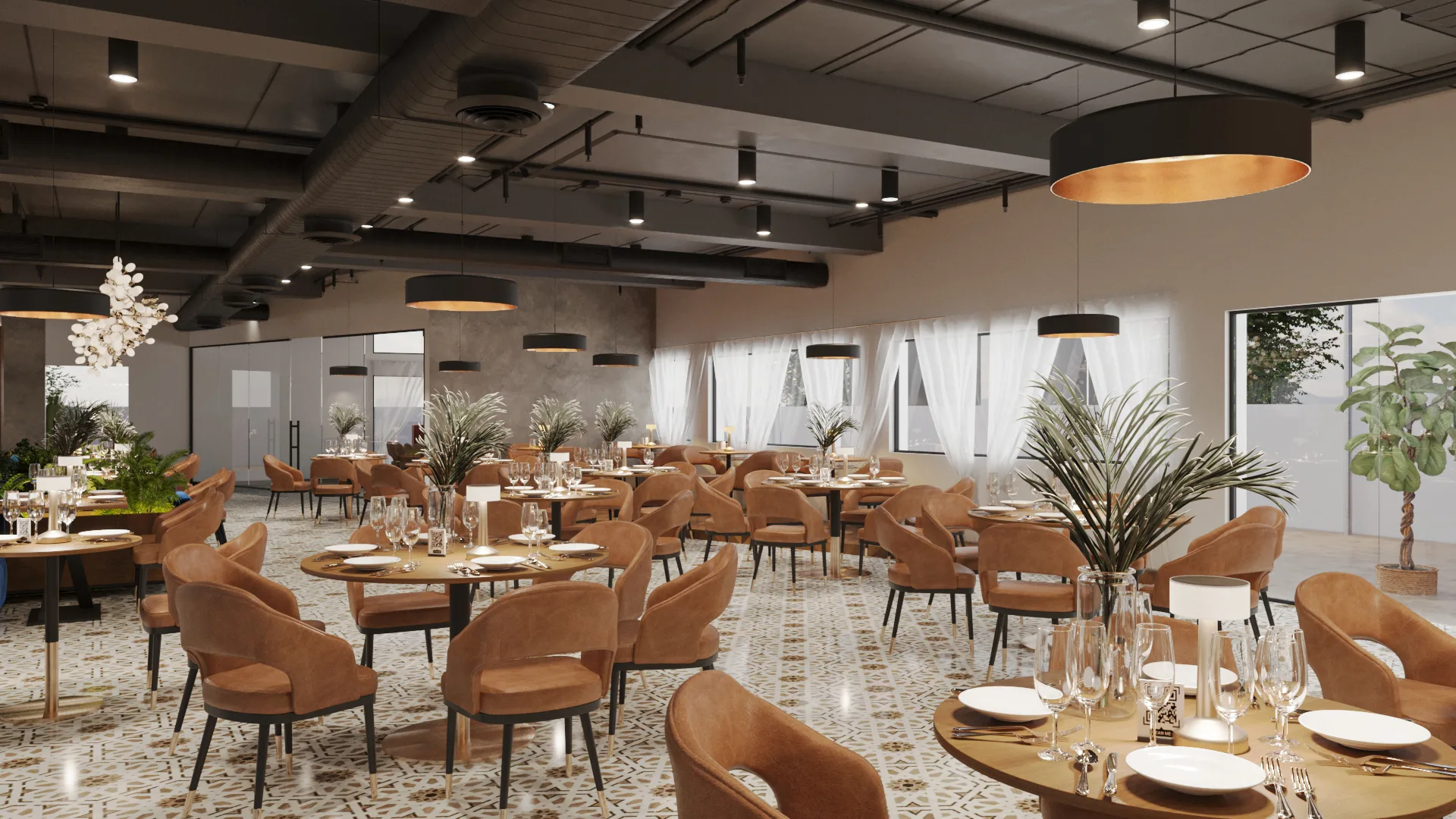 Gymkhana Restaurant interior
