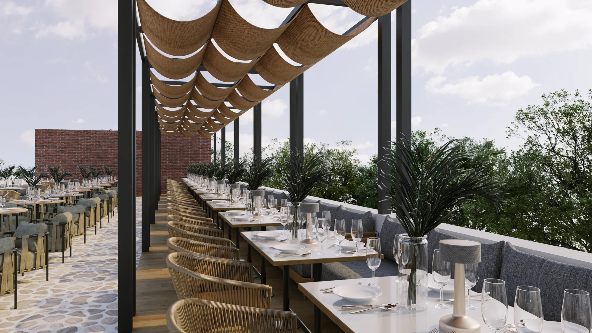 Gymkhana Restaurant interior