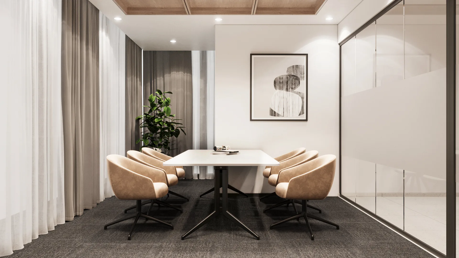 Hana Bank interior