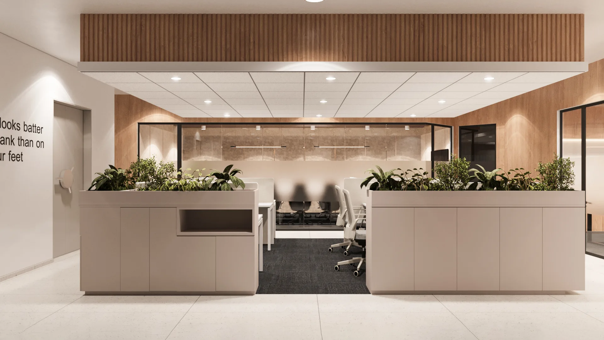 Hana Bank interior