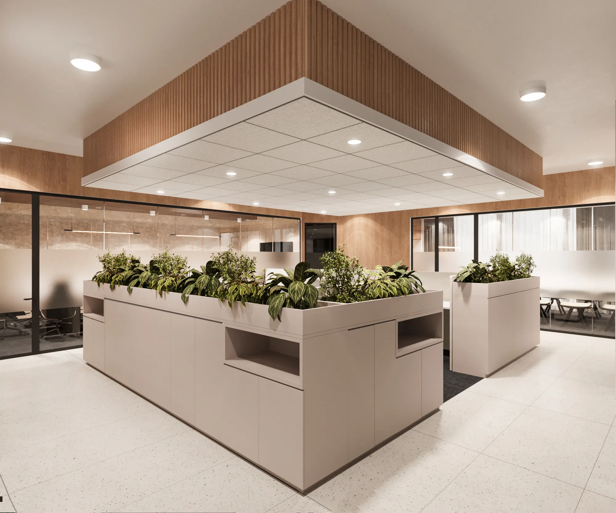 Hana Bank interior
