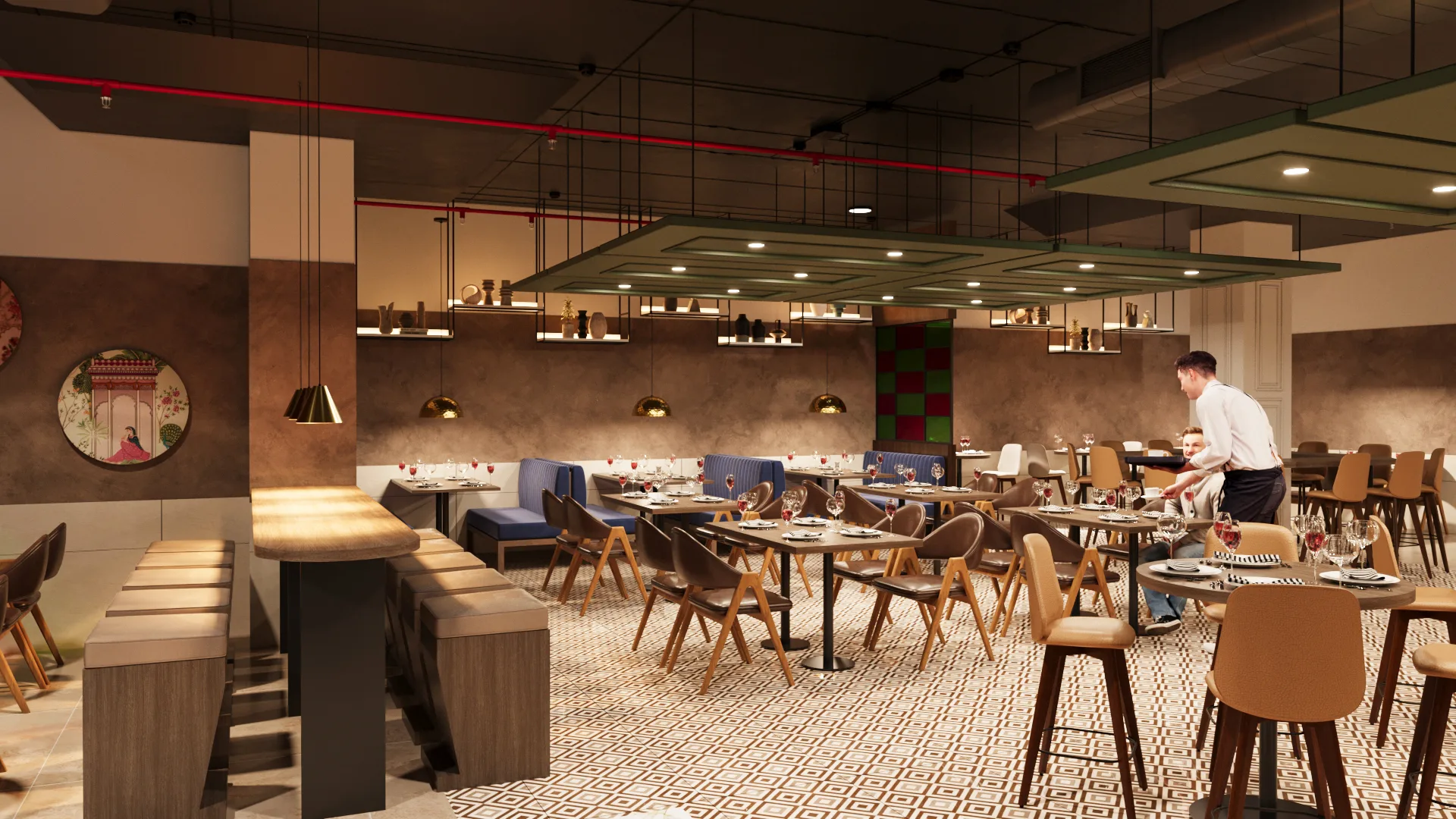 LEELA Bistro interior