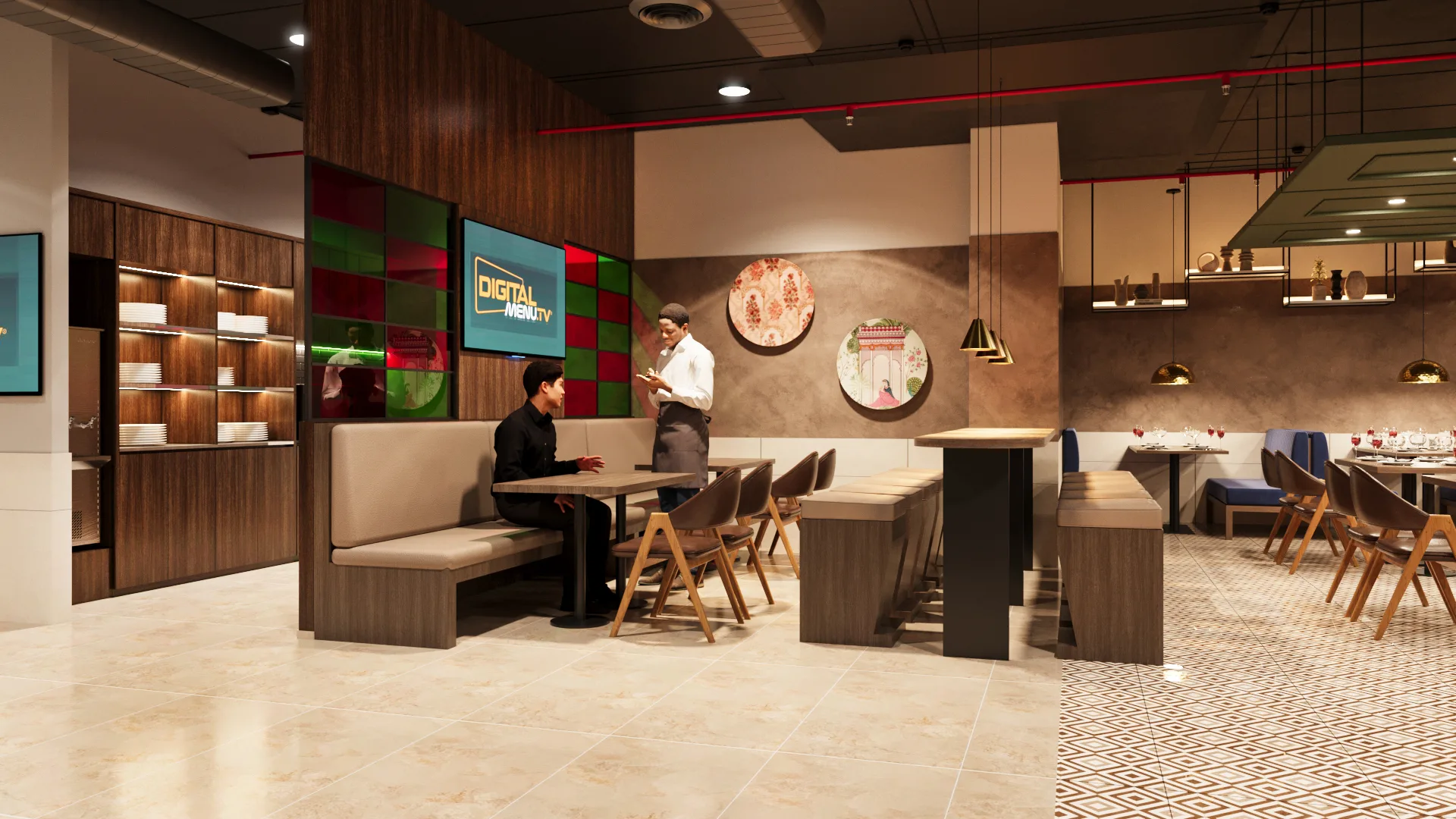 LEELA Bistro interior