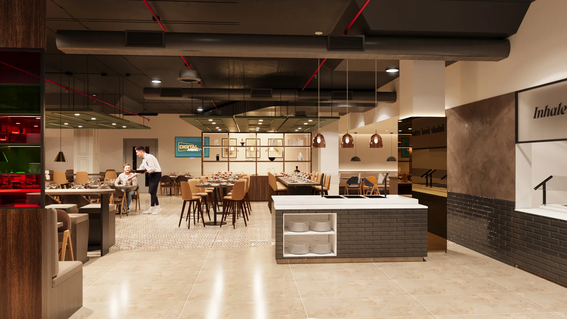 LEELA Bistro interior