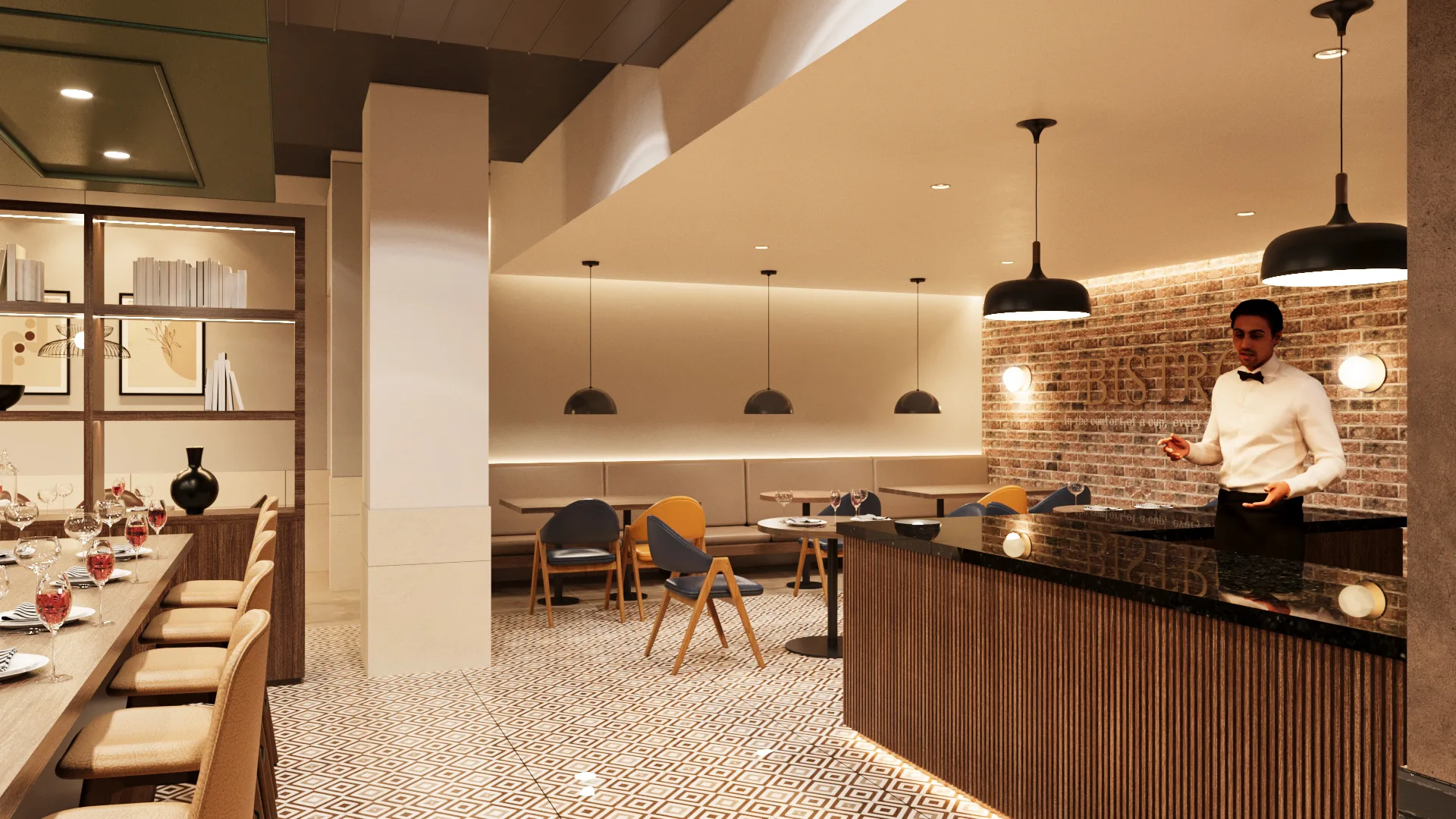 LEELA Bistro interior