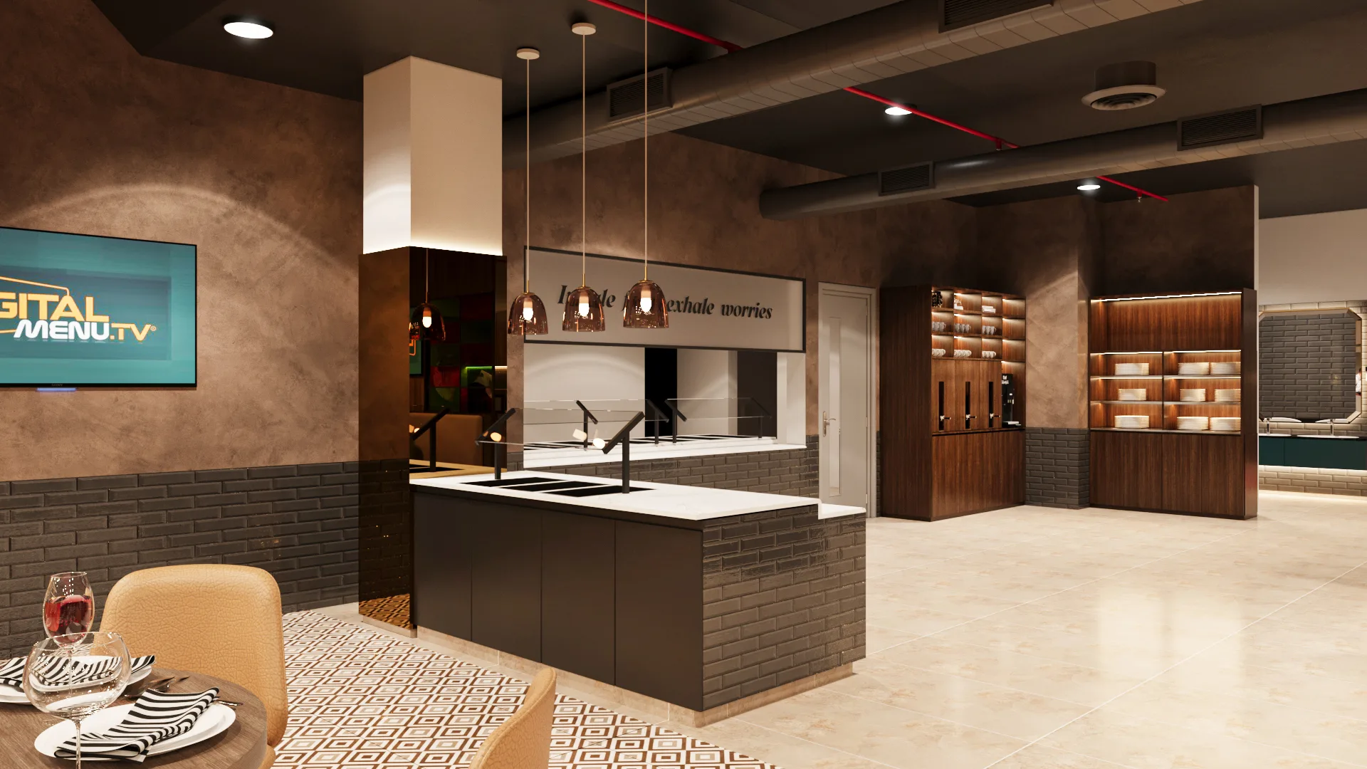 LEELA Bistro interior
