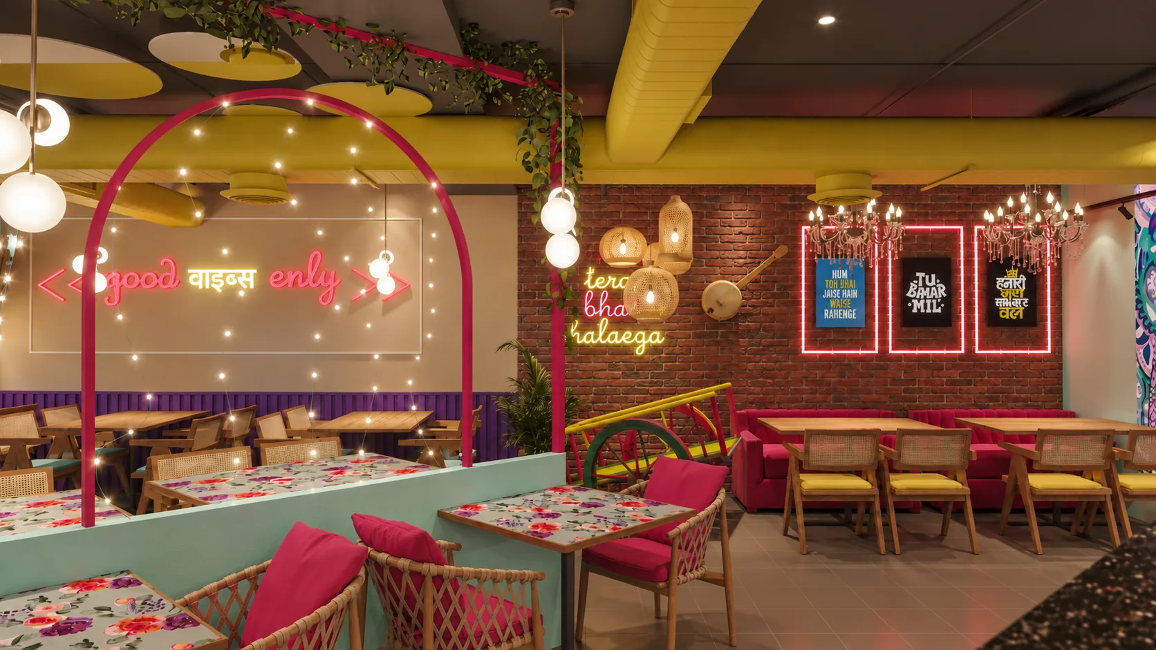Punjabi Adda interior