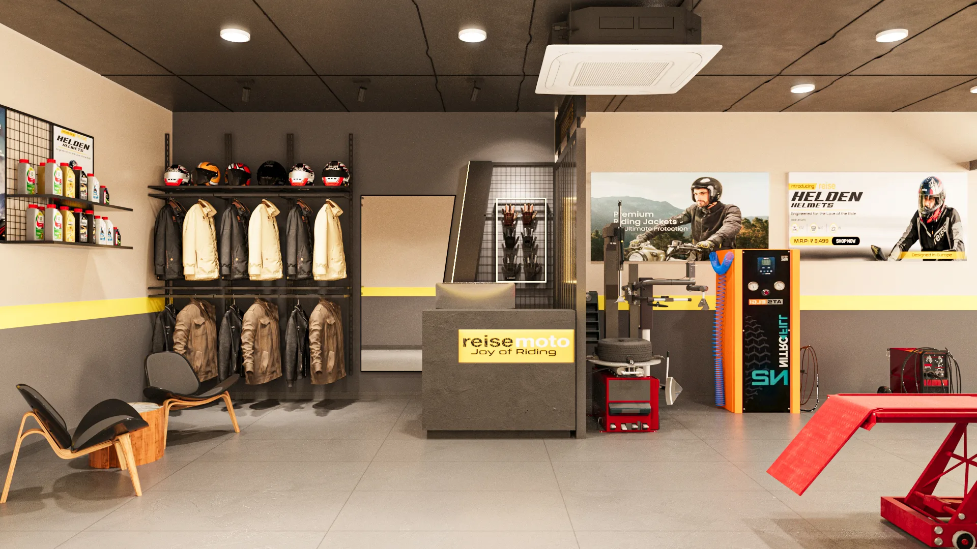 REISE MOTO interior