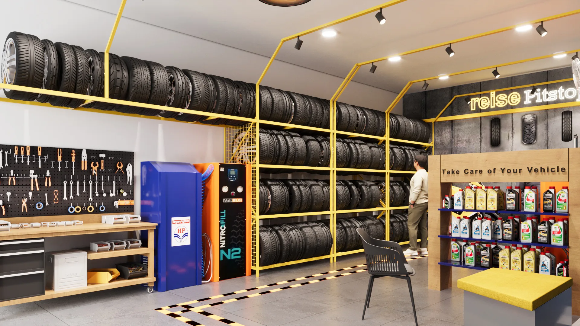 REISE MOTO interior