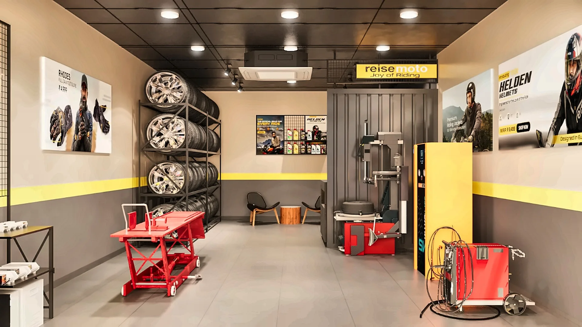 REISE MOTO interior