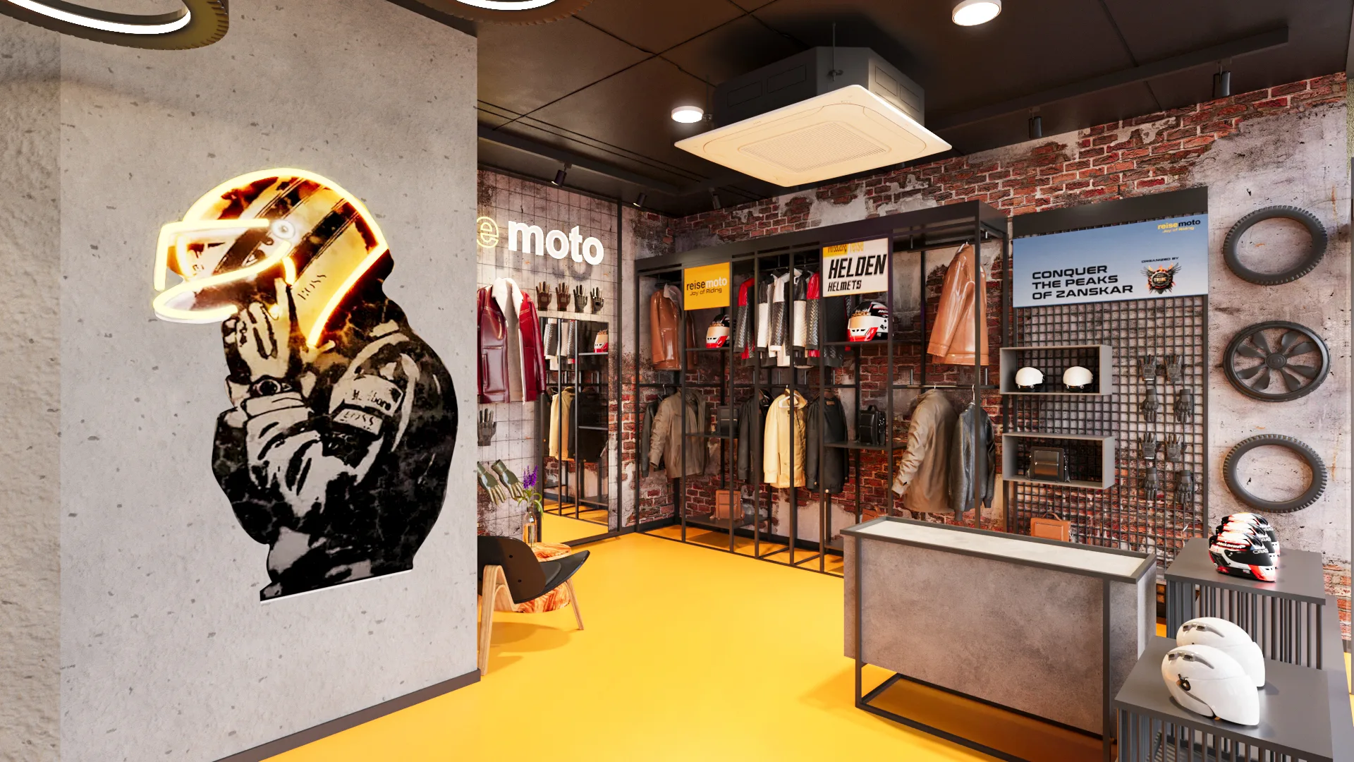 REISE MOTO interior