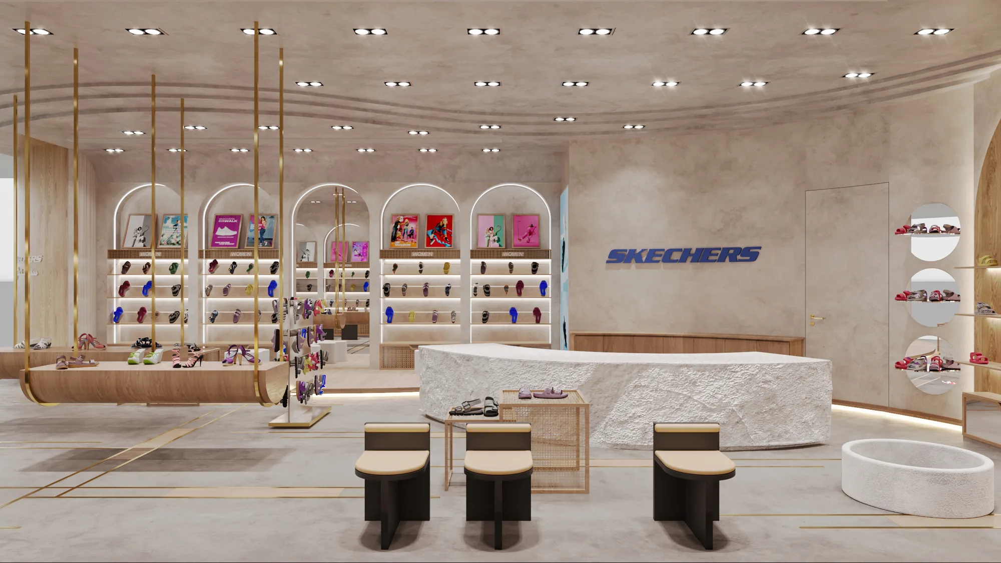 SKECHERS interior