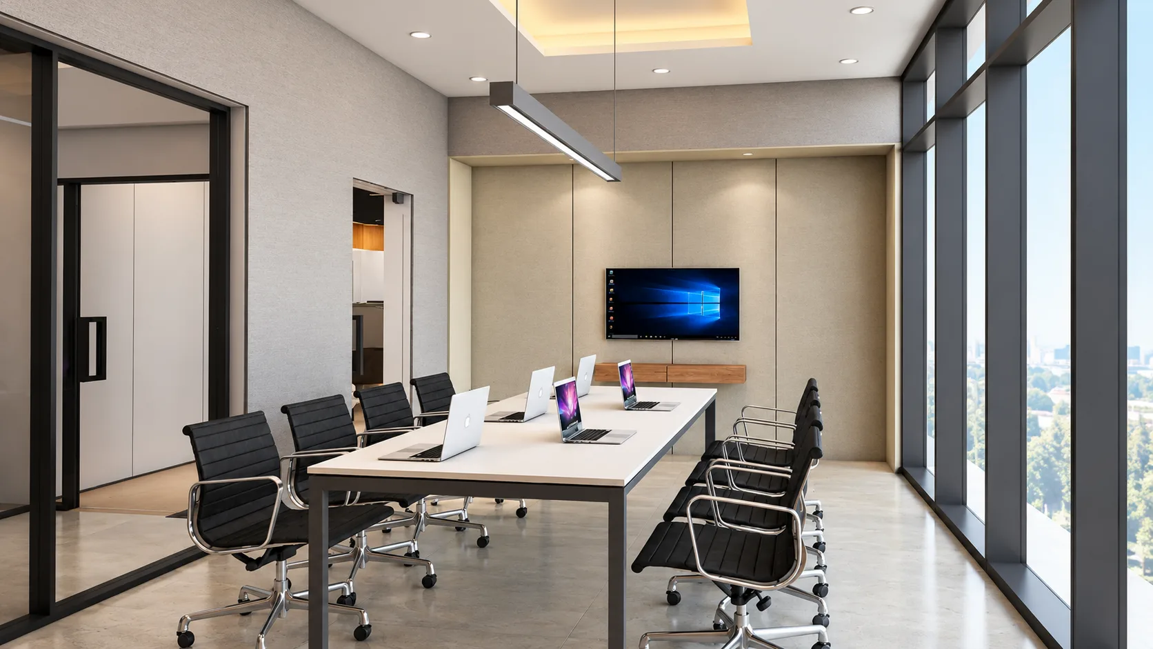 woori bank interior