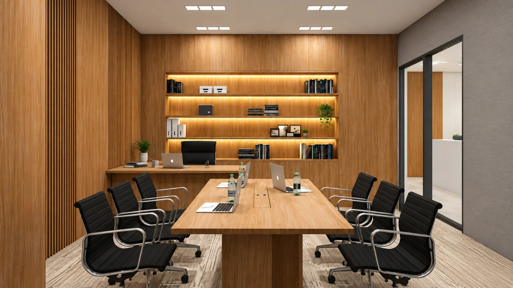 woori bank interior